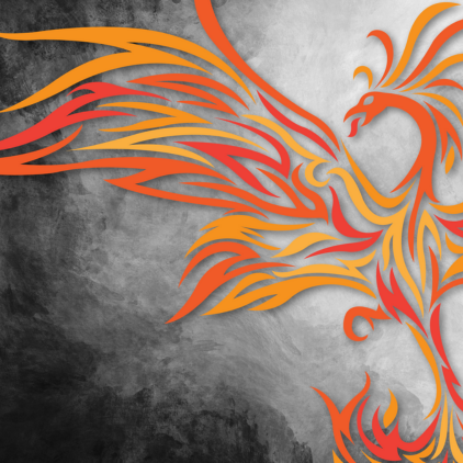 Artistic rendering of a Firebird.